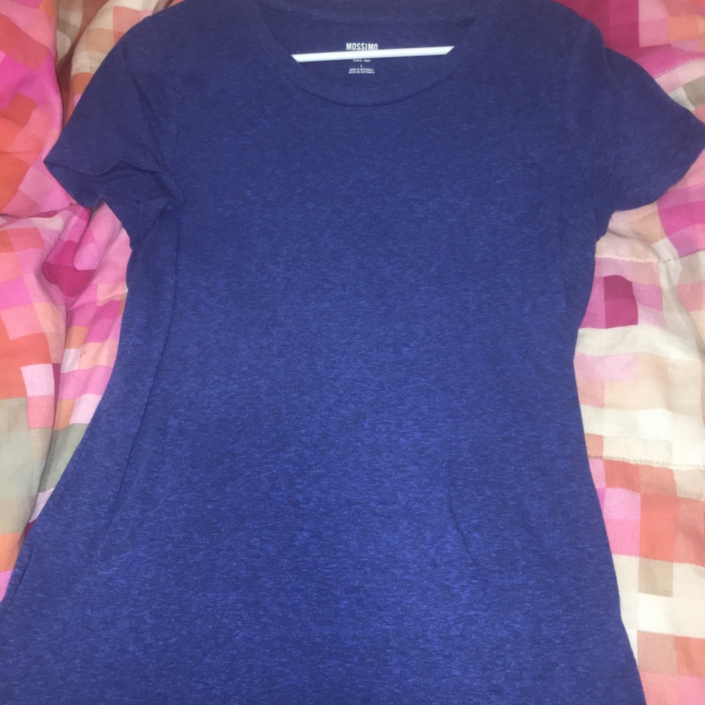 Blue Mossimo Short Sleeve Shirt